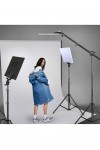 Deyatech Profesyonel 530 LED Video Sürekli Işık 3 Lü Panel Seti Boom Arm Dahildir