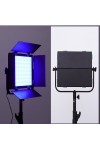 Deyatech 50W Rgb LED Video Işık Stüdyo Işıkları Fotoğraf Işıkları Video Konferans Youtube (2 Adet)