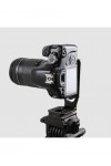 Deyatech Dslr Kamera L Braketi Lastik Pedli Manzara ve Portre Fotoğrafçılığı Için L Braket Plakası