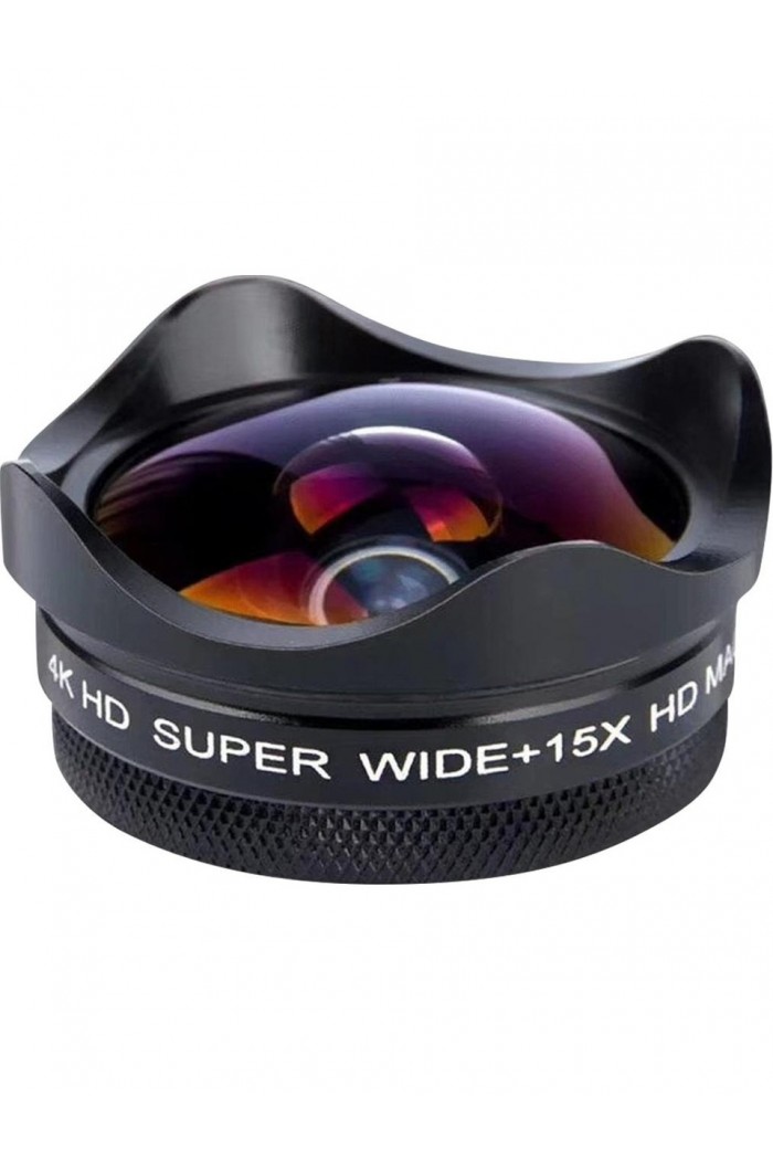 Deyatech Profesyonel Telefon Lensi Geniş Açı Lensi Hd Lens Fotoğraf & Video Çekimi