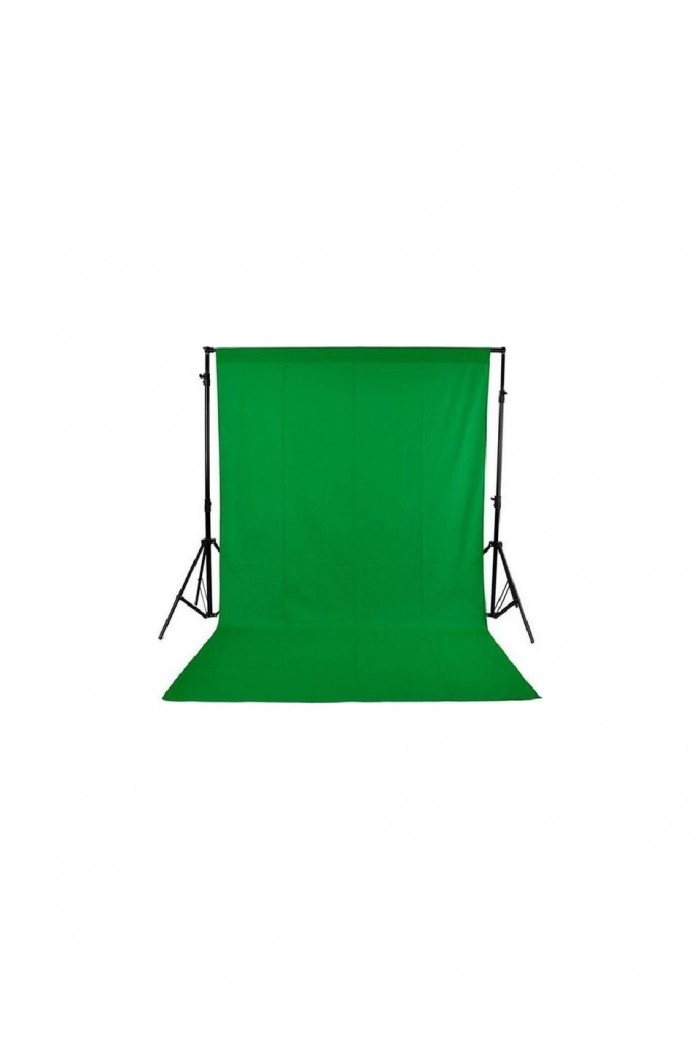 Deyatech 3x3 Yeşil Fon Ve 2x3 Stand Background Fon Perde Ve Stand