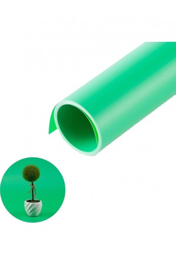 Deyatech Pvc Yeşil Fon Perde Pvc Plastik Silinebilir Fon 100 x 200 cm